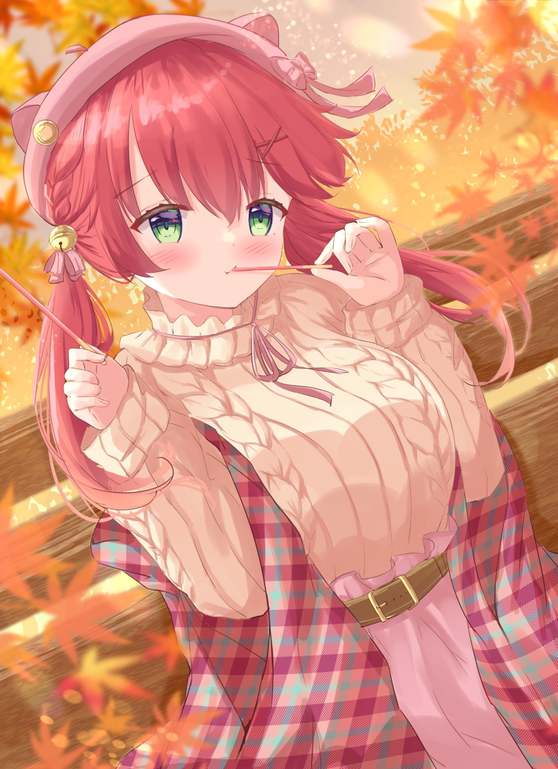 hololive, kanti15, sakura_miko, sweater