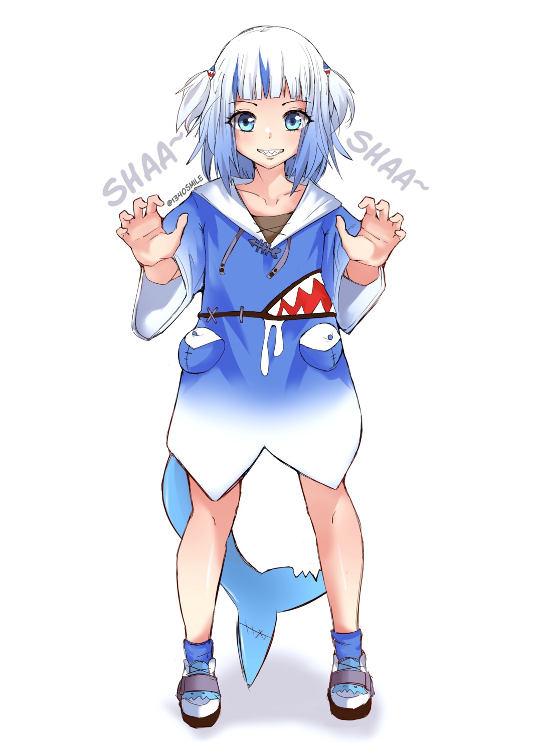 1340smile, gawr_gura, hololive, hololive_english, tail