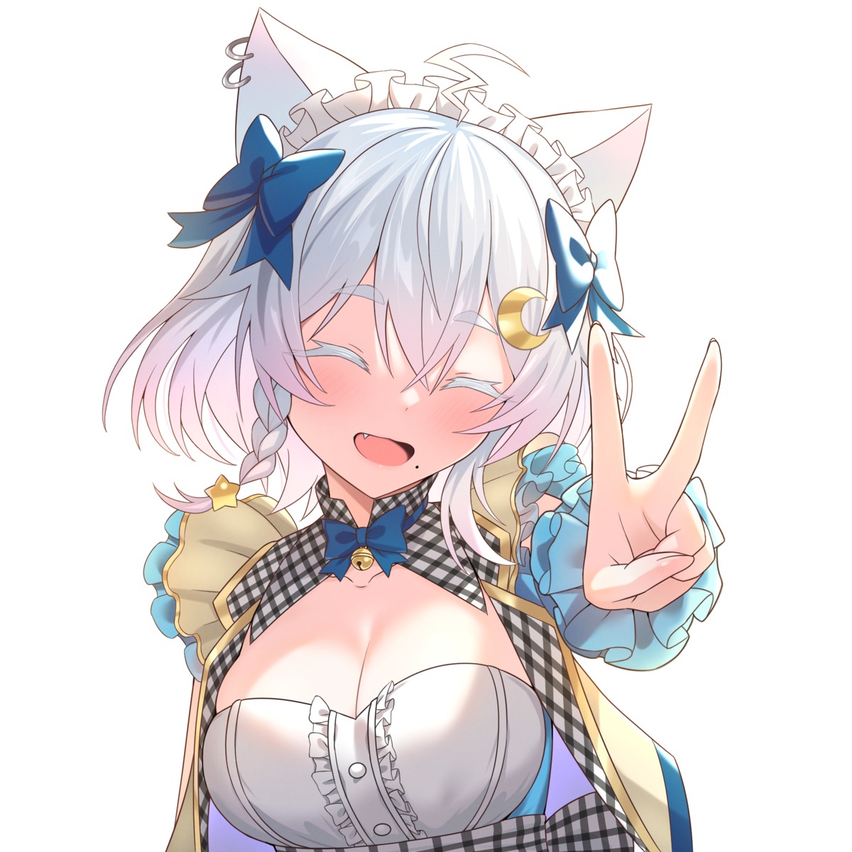 animal_ears, bettle_(b_s_a_n), cleavage, nekomimi