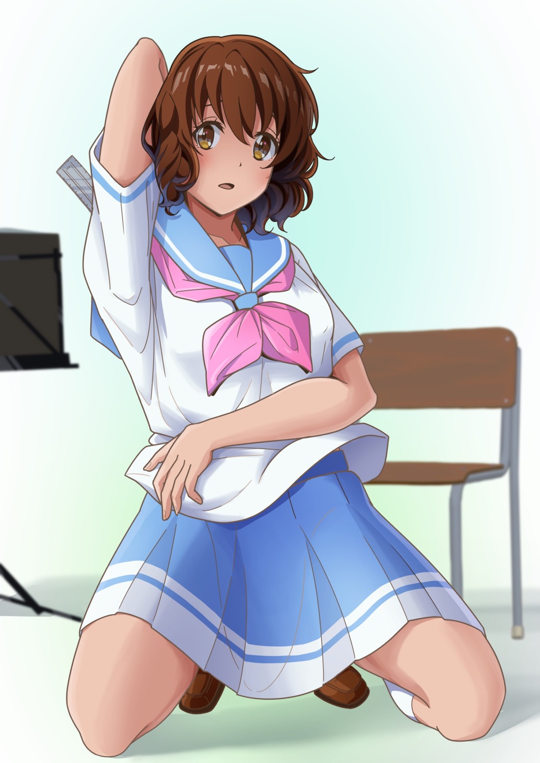 hibike!_euphonium, matebashi, oumae_kumiko, seifuku