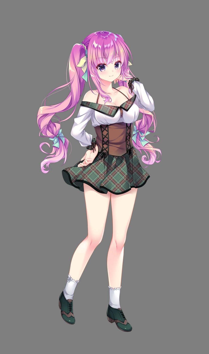 cleavage, ensemble_(company), hoshi_no_otome_to_rikka_no_shimai, kuchinashi_nerine, tagme, transparent_png