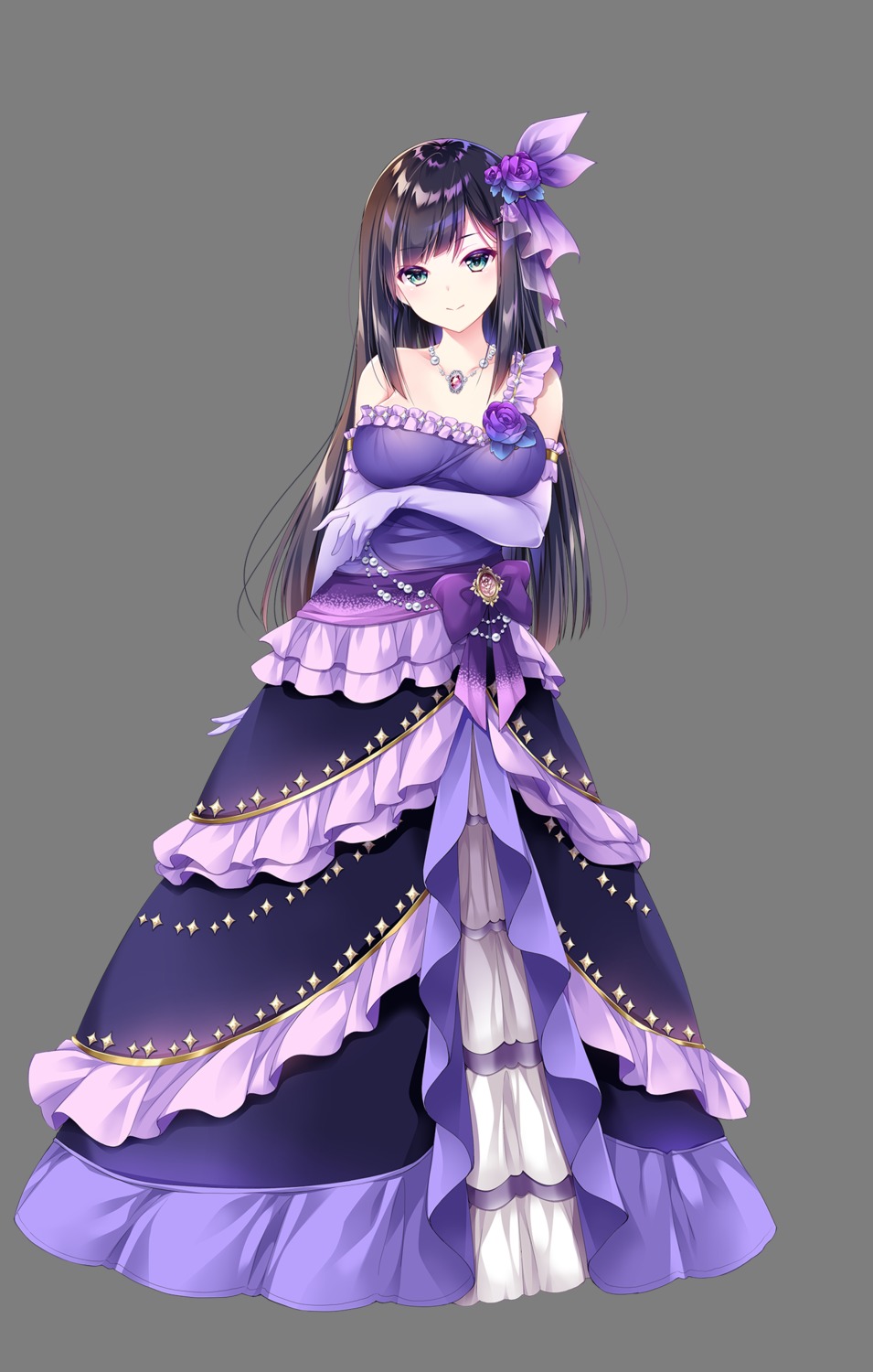 breast_hold, dress, ensemble_(company), hoshi_no_otome_to_rikka_no_shimai, kokonoe_sumire, tagme, transparent_png, uniform