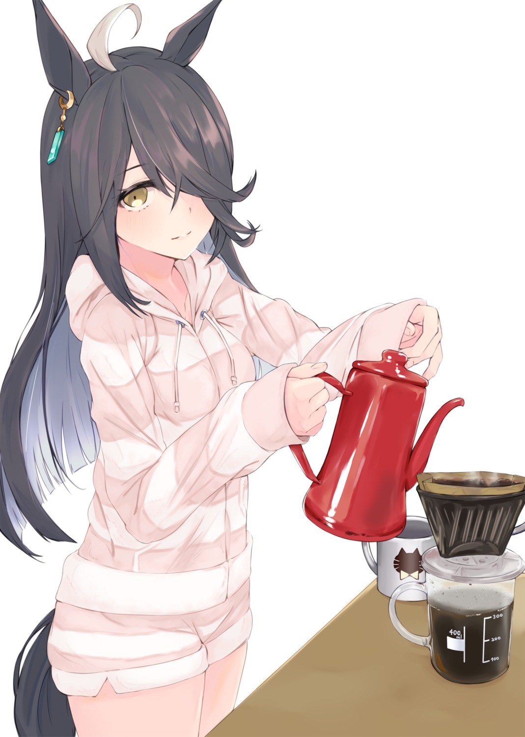 alakoala_shoushou, animal_ears, manhattan_cafe_(umamusume), tail, uma_musume_pretty_derby