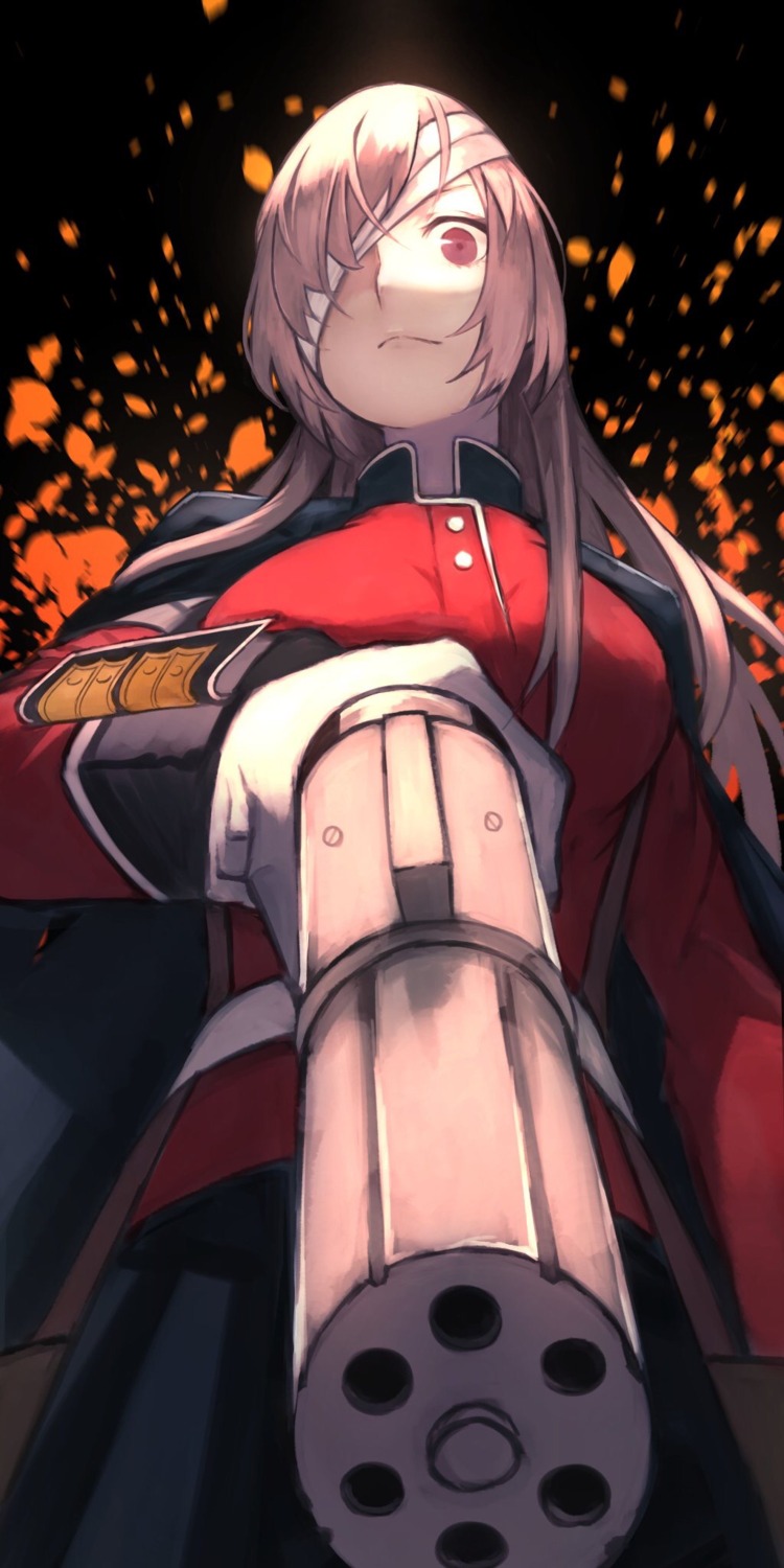 bandages, fate/grand_order, florence_nightingale_(fate), gun, uniform, yoshio_(55level)