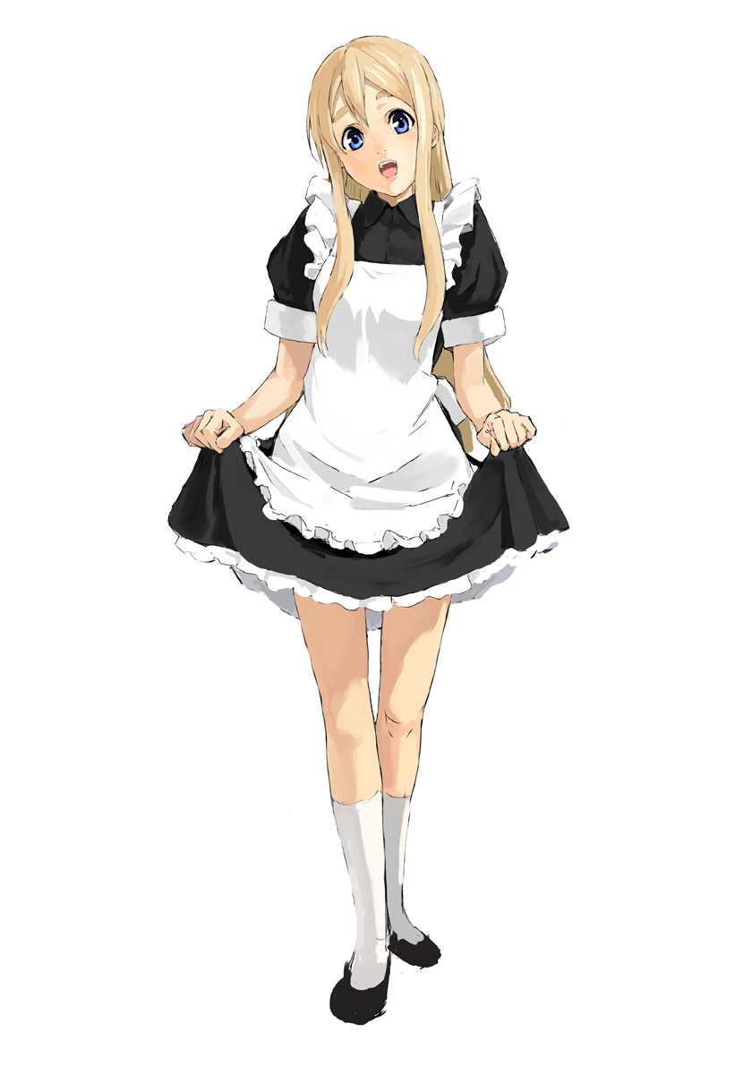 k-on!, kotobuki_tsumugi, kuroko_(piii), maid