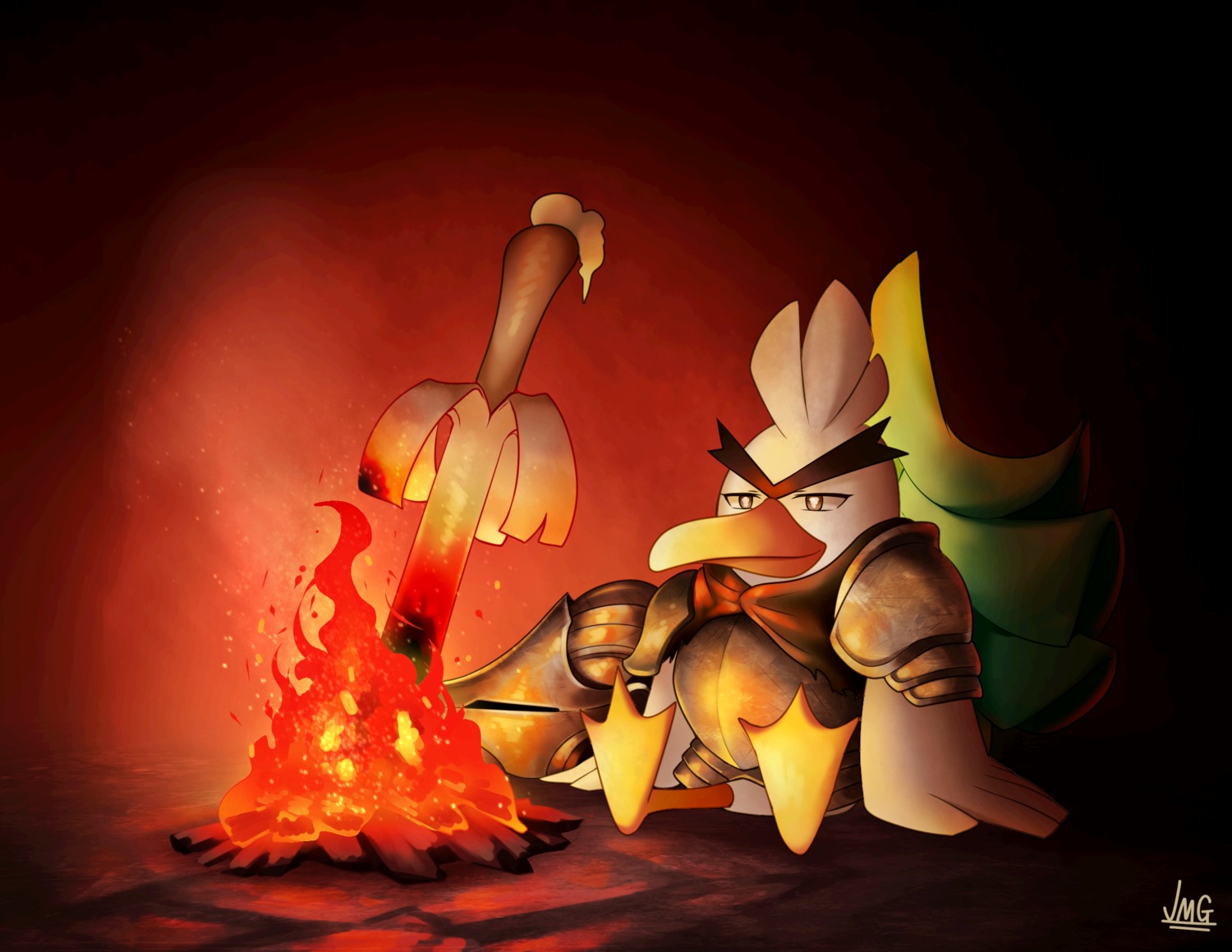 dark_souls, jmg, pokemon, sirfetch'd
