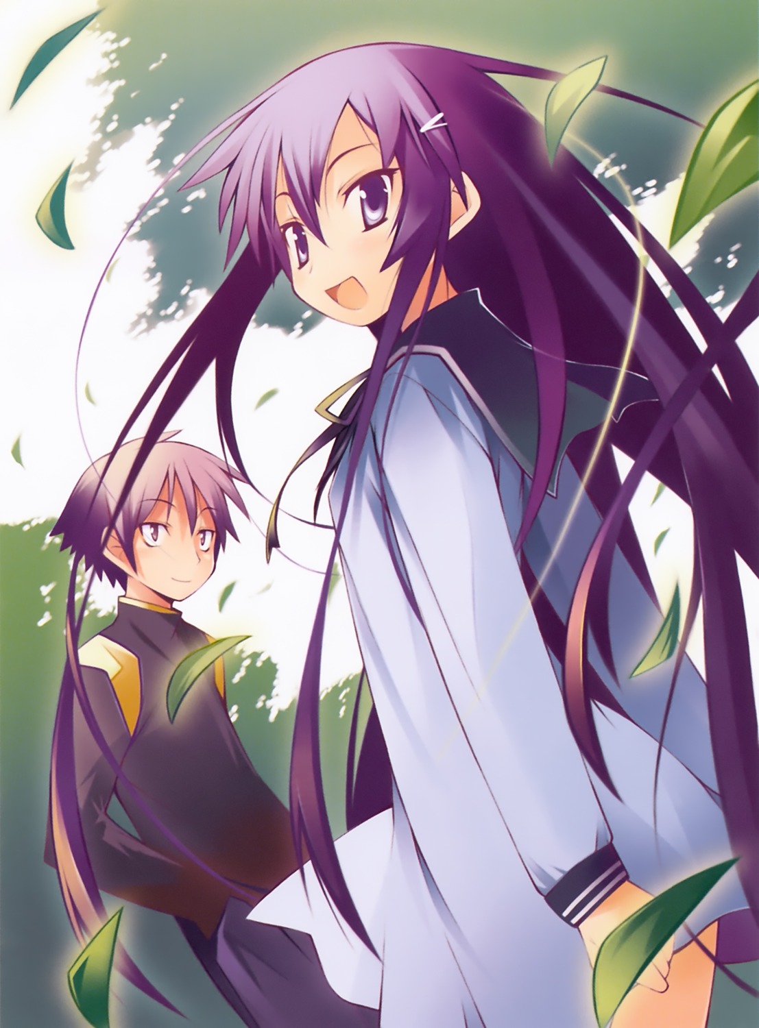 akiba_rika, ezaki_yuuichi, hanbun_no_tsuki_ga_noboru_sora, yamamoto_keiji