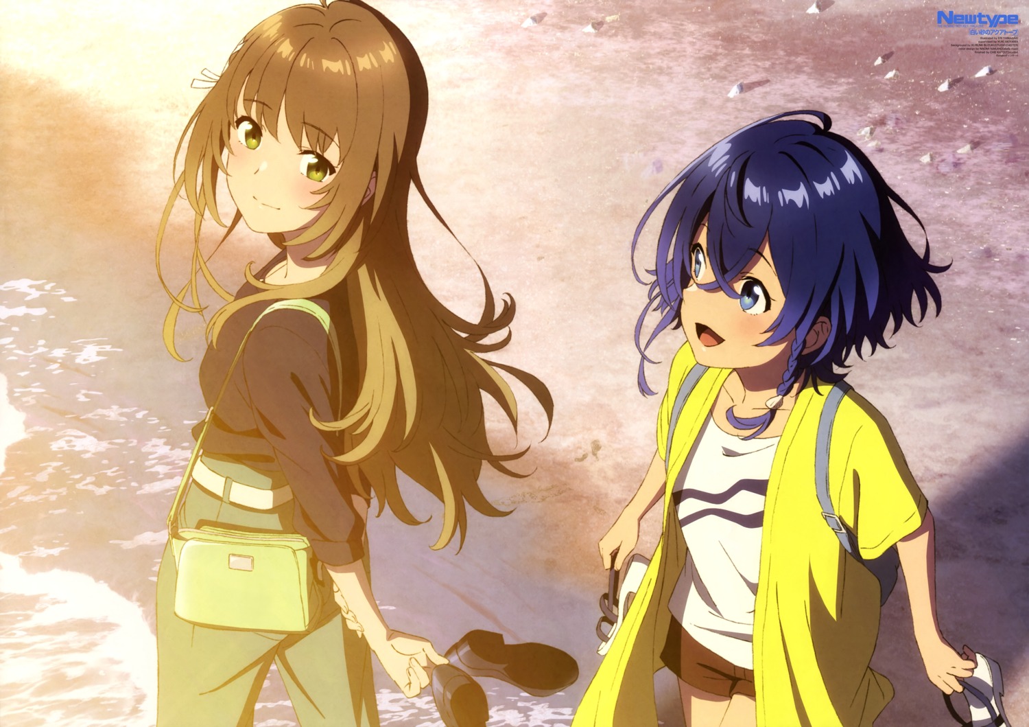 misakino_kukuru, miyazawa_fuuka, shiroi_suna_no_aquatope, yamazaki_eri_(artist)