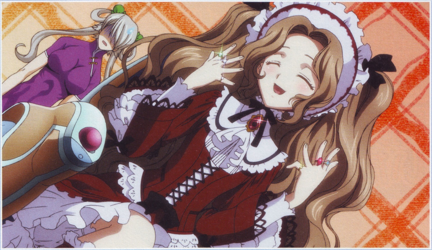 code_geass, maid, nunnally_lamperouge, rai_(code_geass), screening