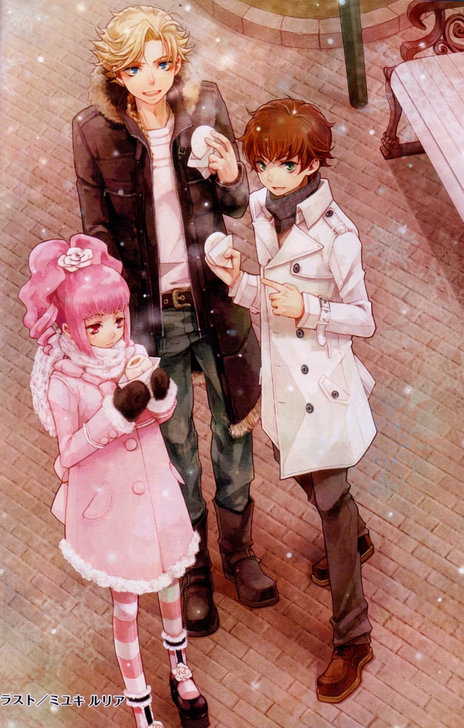 anya_alstreim, code_geass, gino_weinberg, kururugi_suzaku, miyuki_ruria, screening