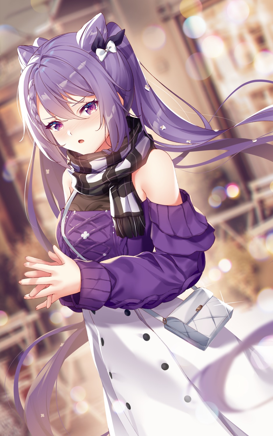 genshin_impact, keqing, rimuu, sweater