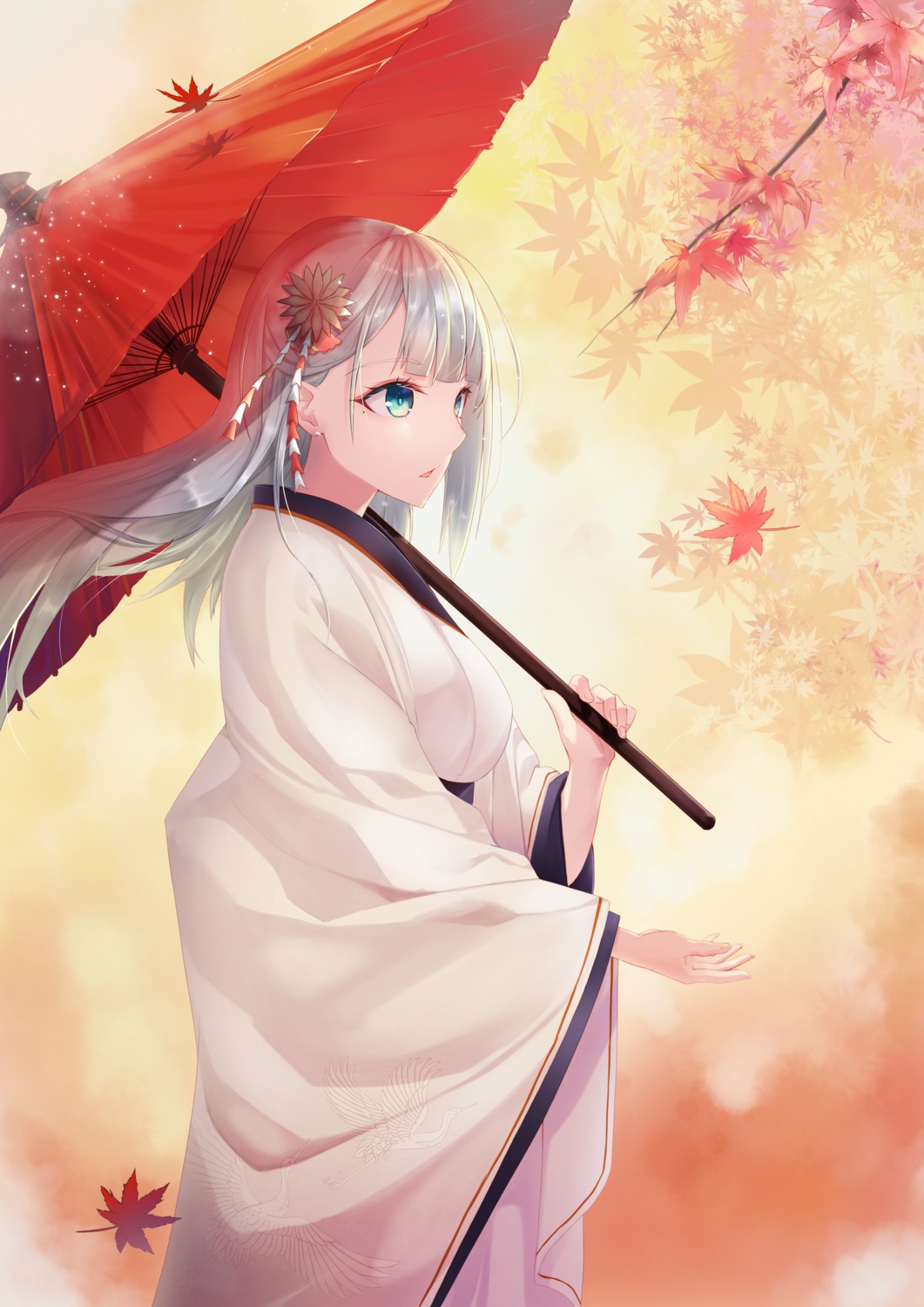 kimono, sion_owatas, umbrella