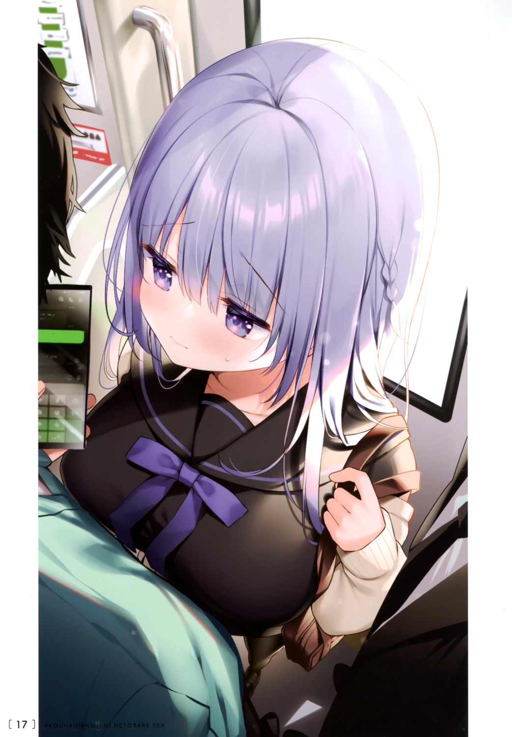 business_suit, hisagi_(puchimaple), puchimaple, seifuku, sweater