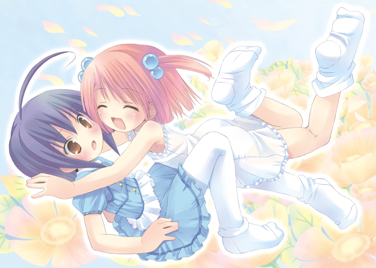 dress, feet, kuroi_sumi, lolita_fashion, moetan, nijihara_ink, pop, skirt_lift