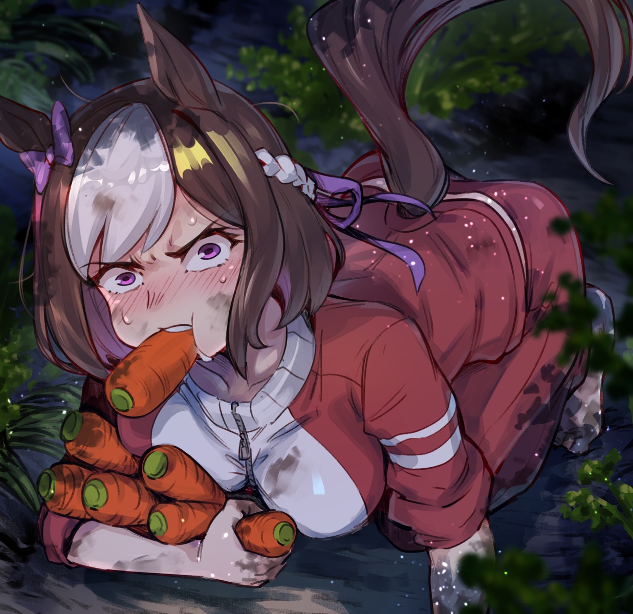 animal_ears, gym_uniform, moto_toshi, special_week_(umamusume), tail, uma_musume_pretty_derby