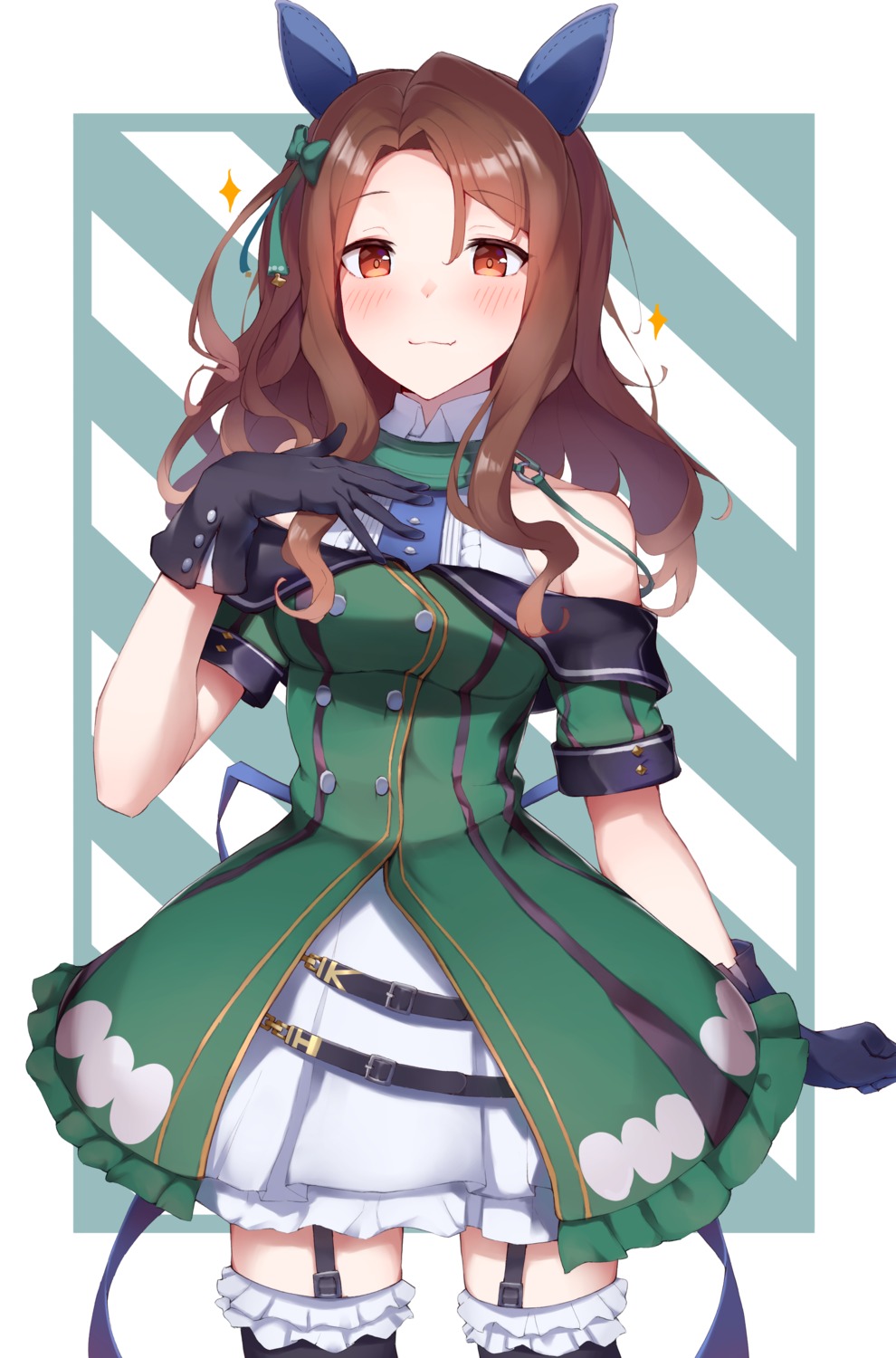 animal_ears, king_halo_(umamusume), stockings, thighhighs, tsujiya_okuyasu, uma_musume_pretty_derby, uniform