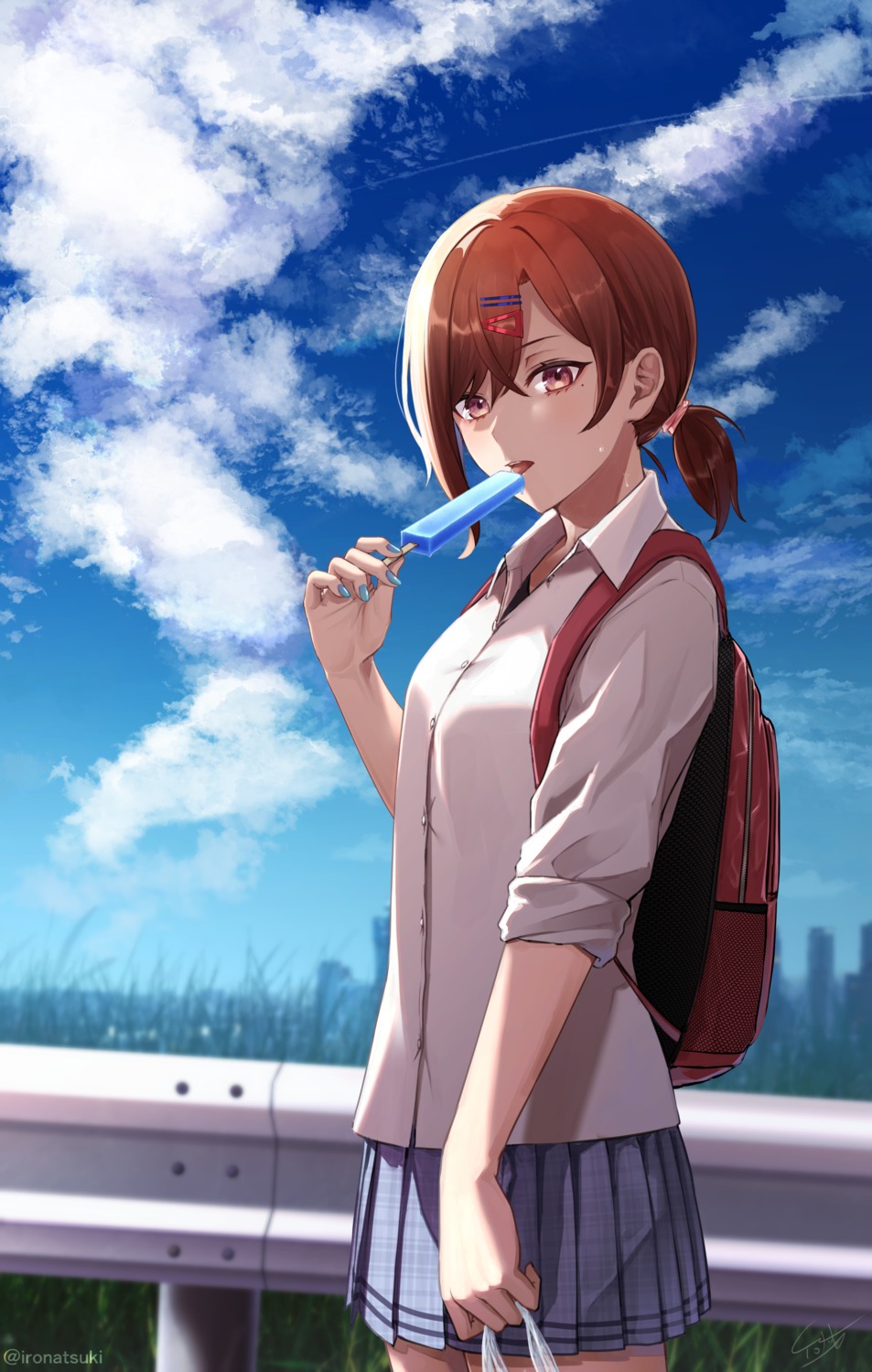 higuchi_madoka, ironatsuki, seifuku, the_idolm@ster, the_idolm@ster_shiny_colors