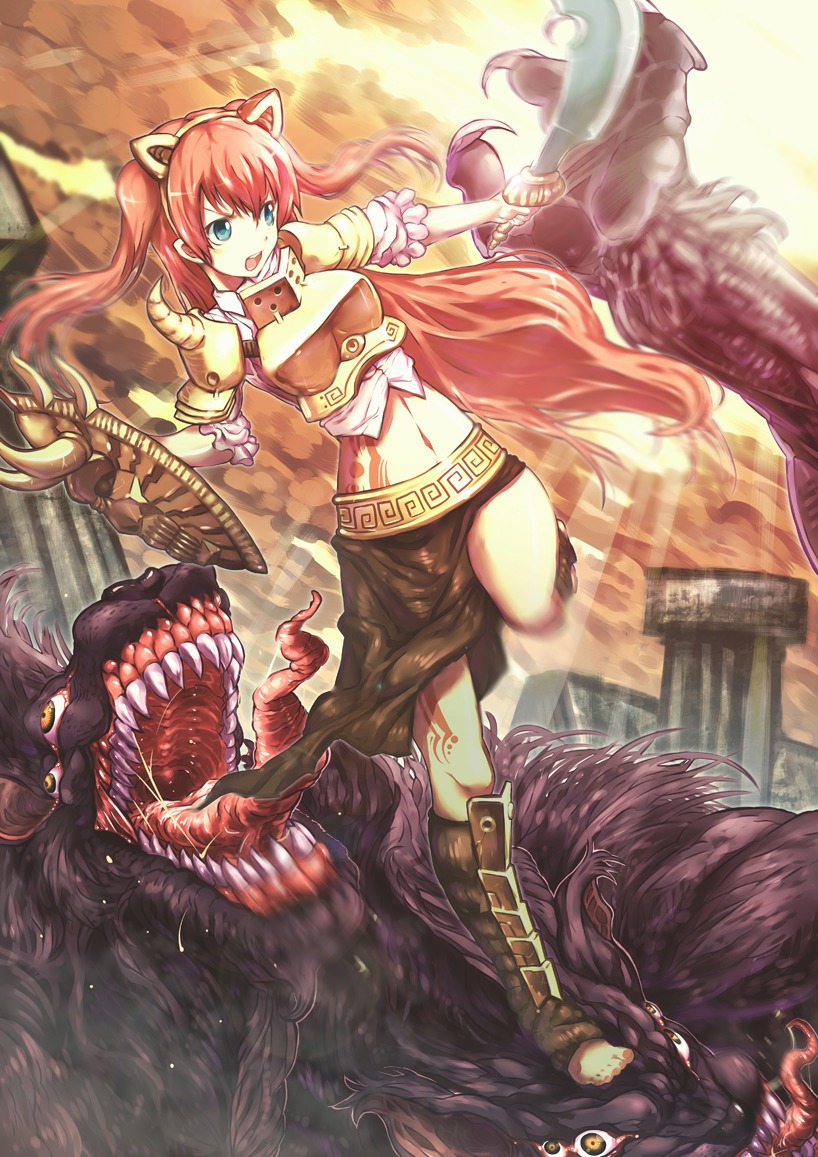 animal_ears, armor, is_ii, monster