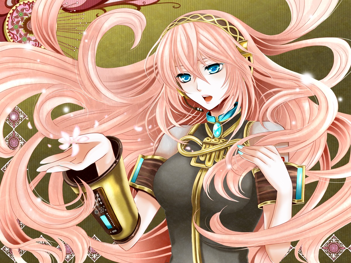 megurine_luka, vocaloid, wool