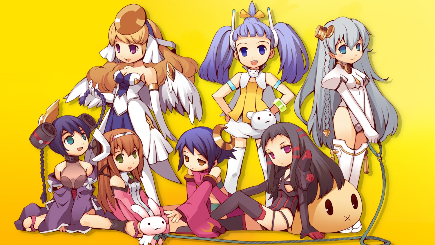 ar_tonelico, aurica_nestmile, chibi, chroche_latel_pastalie, jakuri, luca_truelywaath, misha_arsellec_lune, shurelia