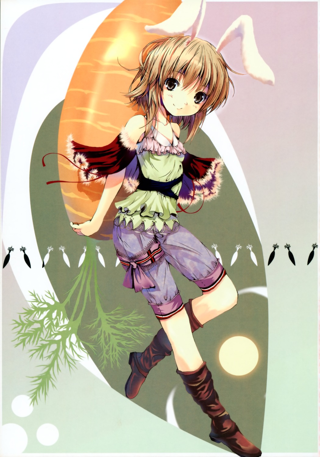 animal_ears, bunny_ears, greenwood, mikan, yamamoto_nori