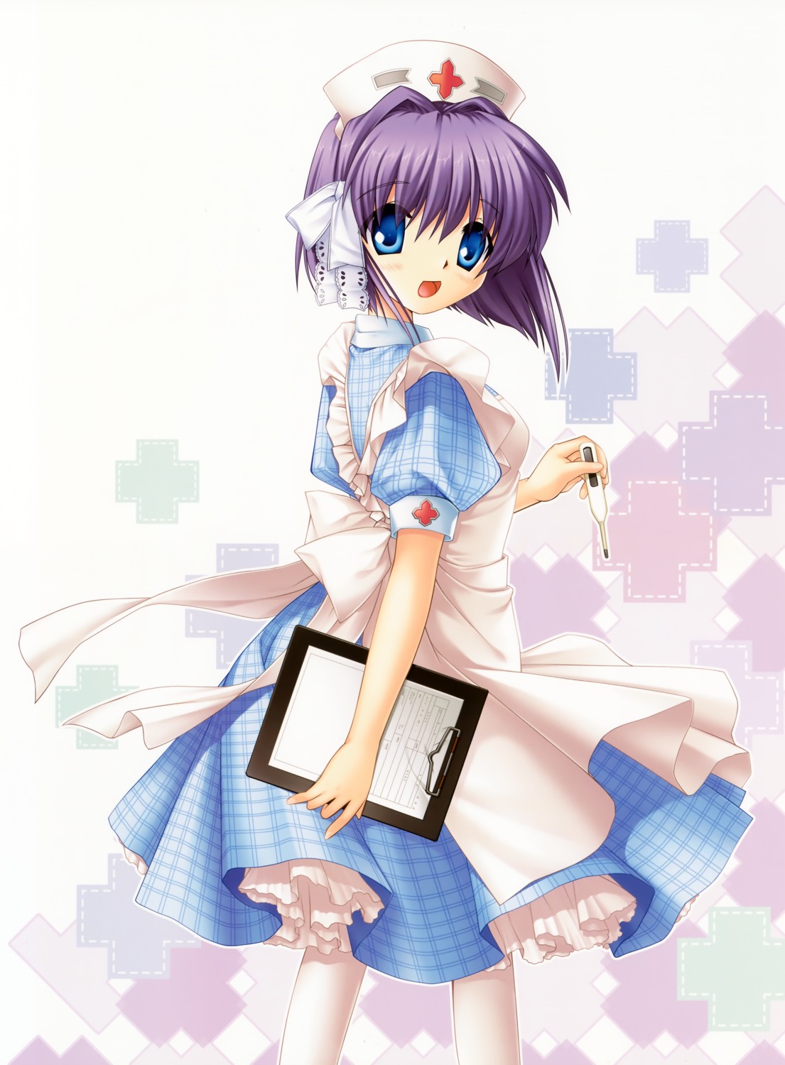 clannad, fujibayashi_ryou, hinoue_itaru, key, nurse