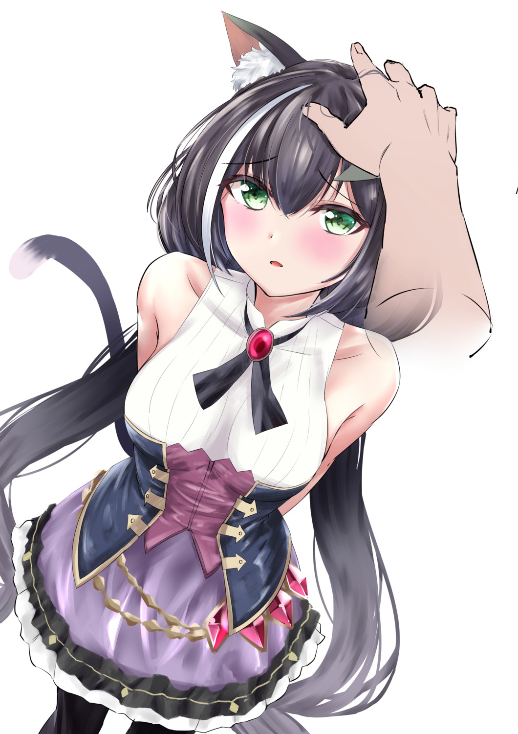 animal_ears, herohero_illust, karyl_(princess_connect), nekomimi, princess_connect!, princess_connect!_re:dive, tail