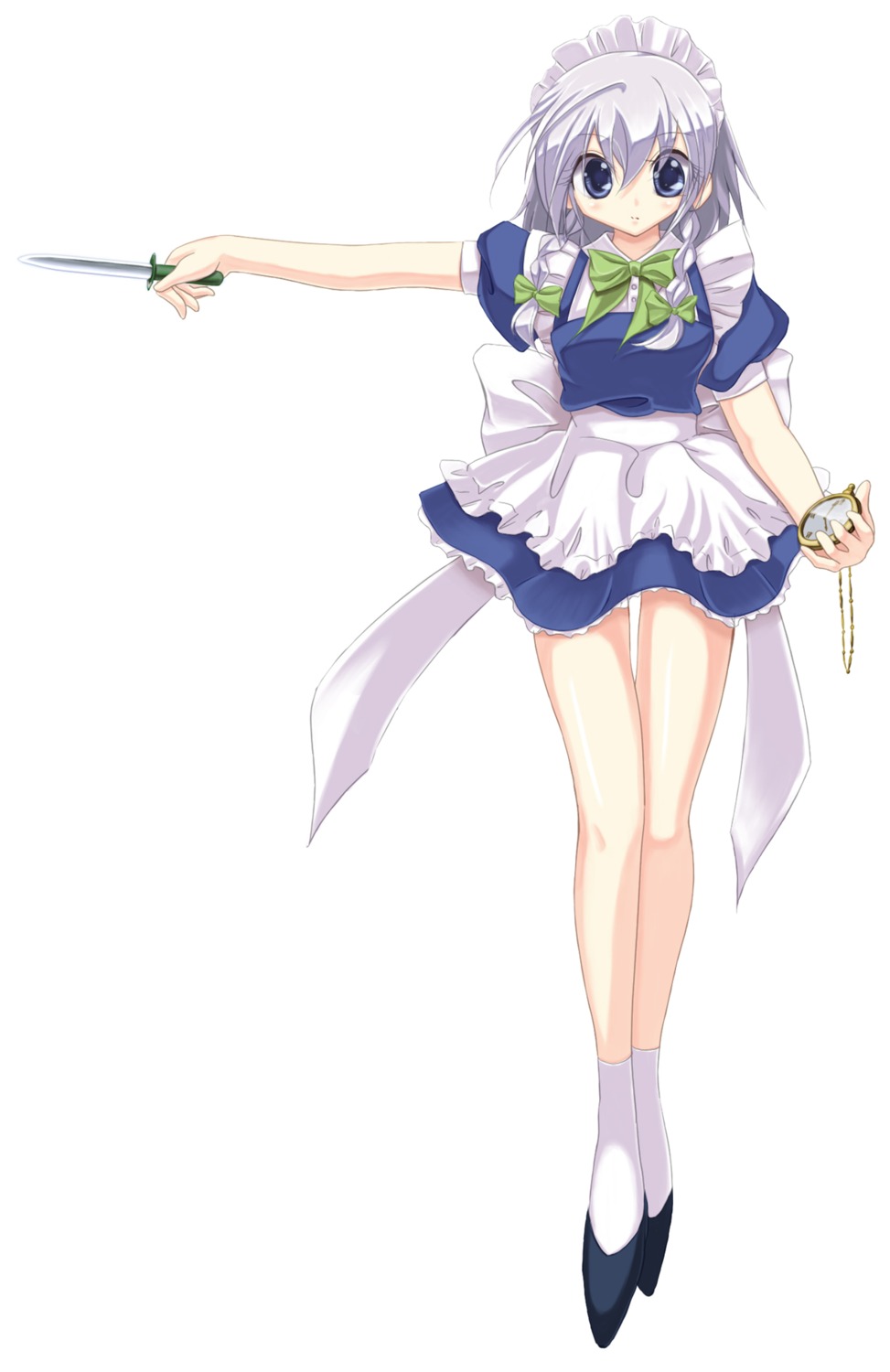 izayoi_sakuya, maid, popi, touhou