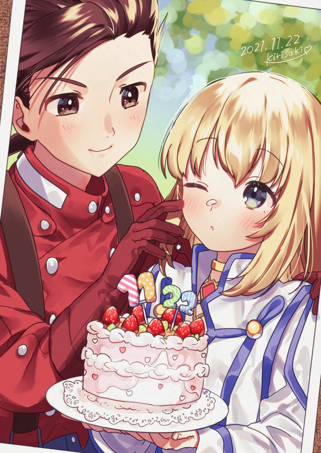 colette_brunel, cream, kirisaki_shuusei, lloyd_irving, tales_of, tales_of_symphonia, uniform