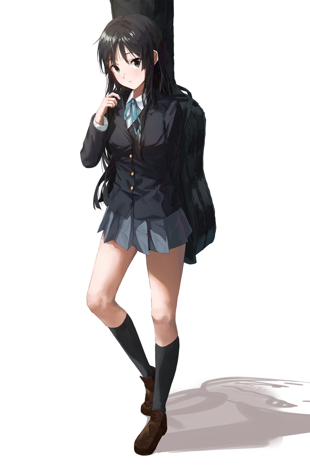 021, akiyama_mio, k-on!, seifuku