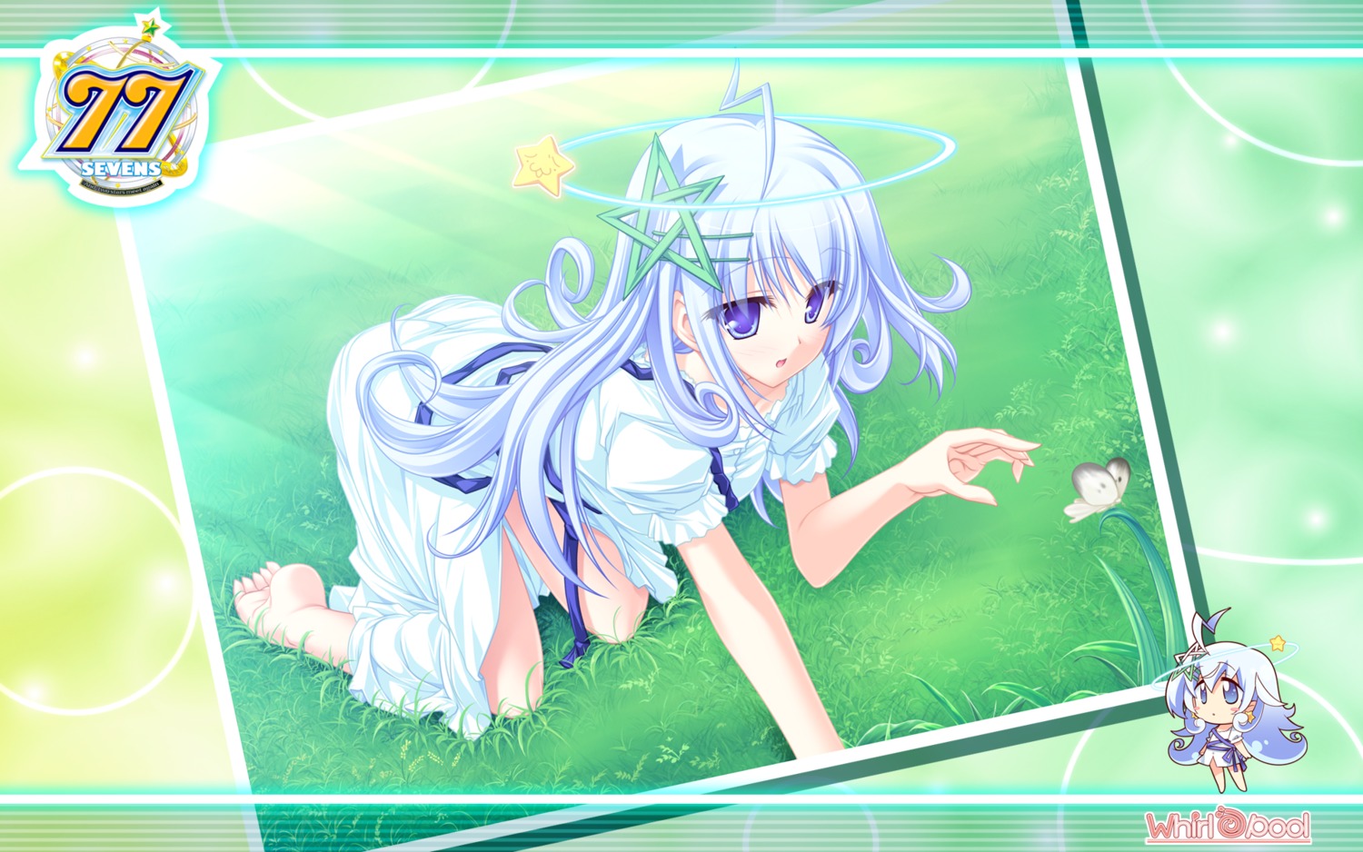 77, chibi, dress, kuu_(77), tenmaso, wallpaper, whirlpool