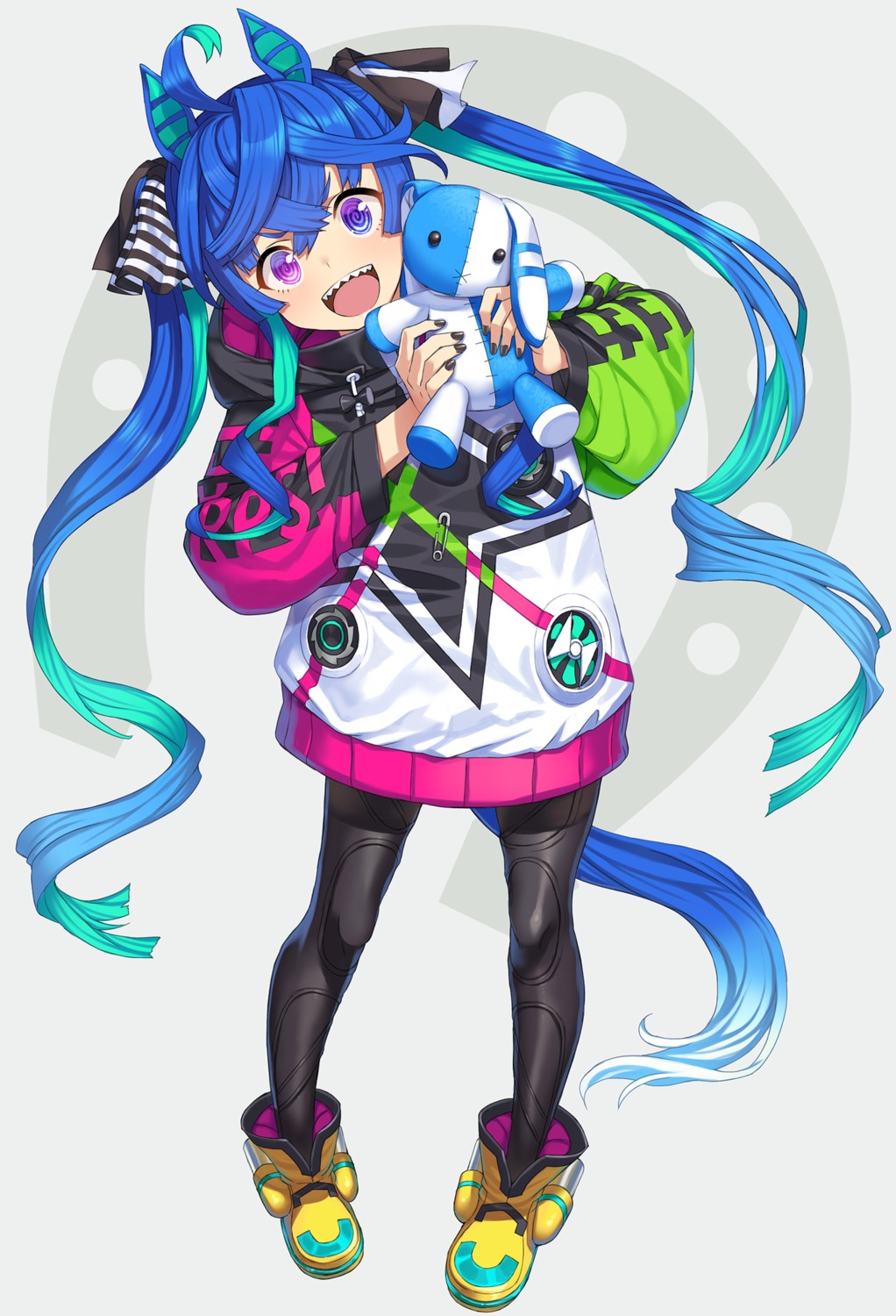 animal_ears, heterochromia, itou_(onsoku_tassha), tail, twin_turbo_(umamusume), uma_musume_pretty_derby, uniform