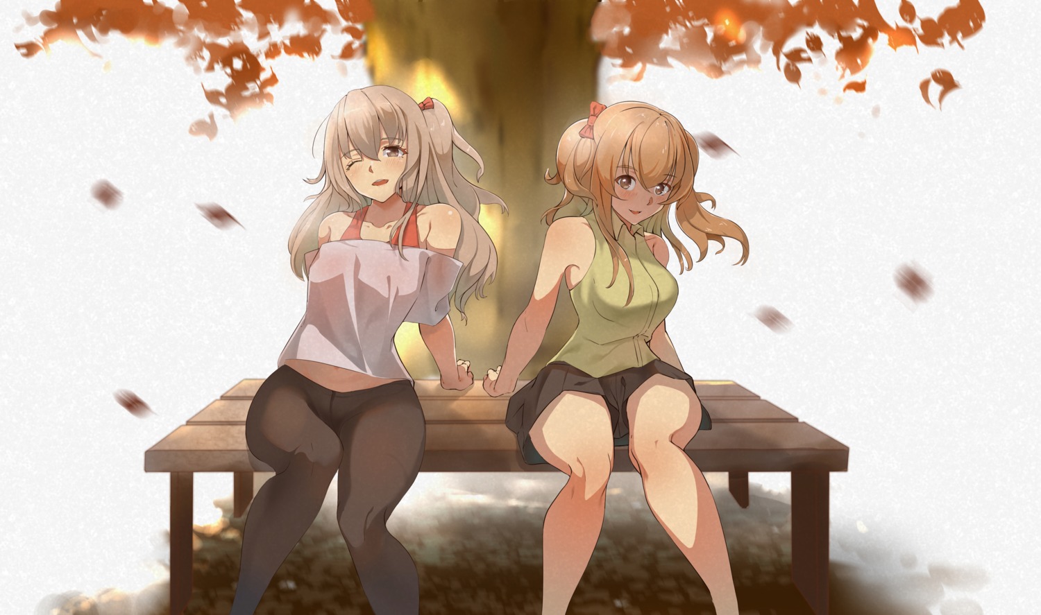 girls_frontline, see_through, ump45_(girls_frontline), ump9_(girls_frontline), xperiajoker