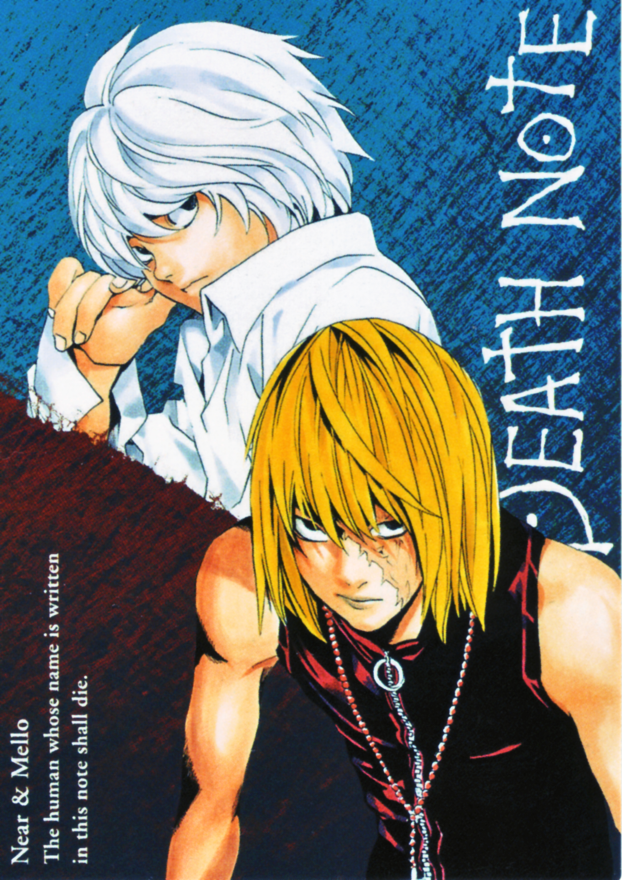 death_note, male, mello, near, obata_takeshi