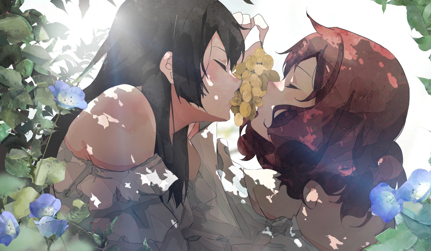 hibike!_euphonium, kataru_(ubw-emiya), kousaka_reina, oumae_kumiko, yuri