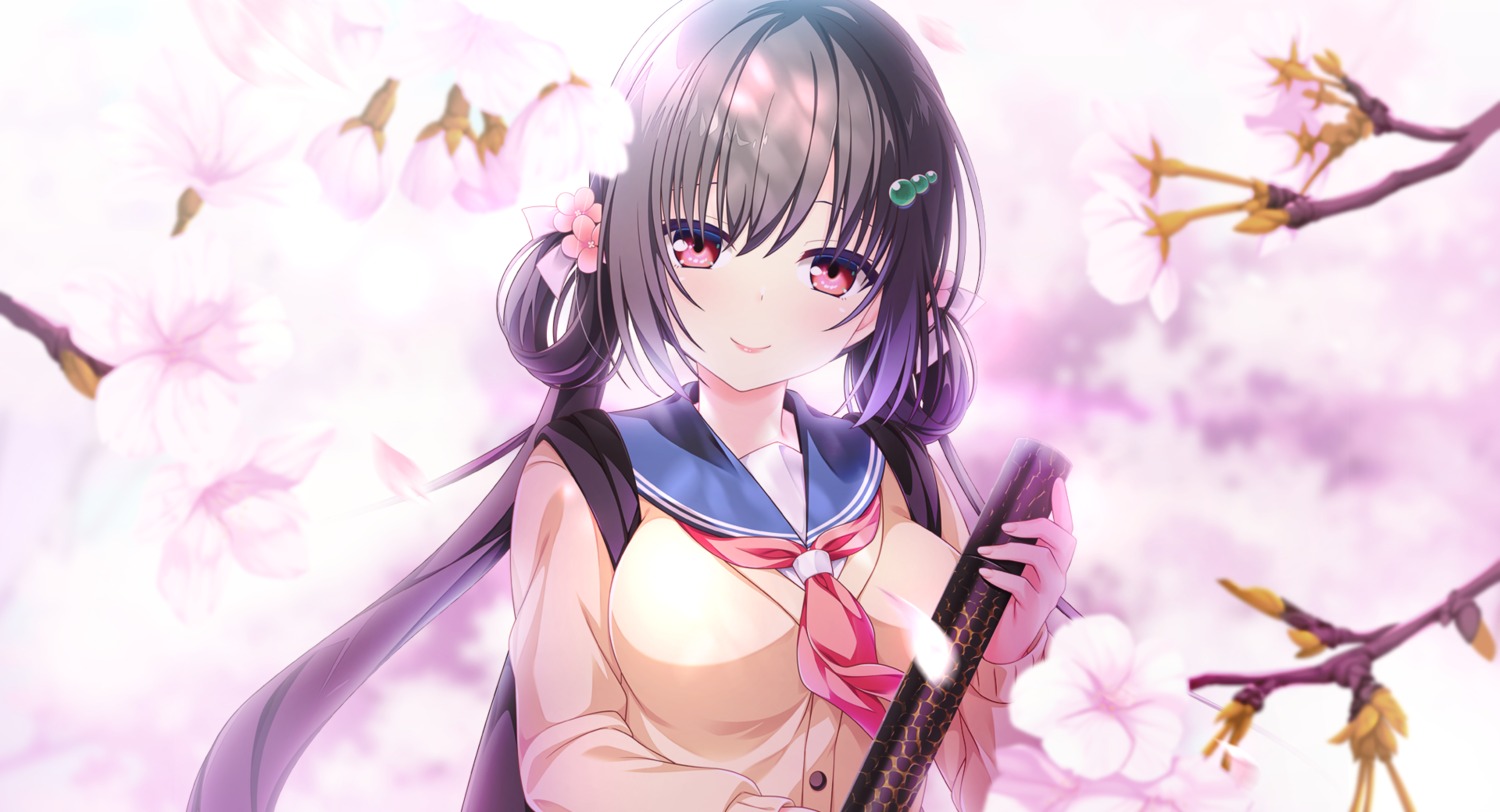 hook, houkago_cinderella, rinks, seifuku, sweater, tayori_tanomi