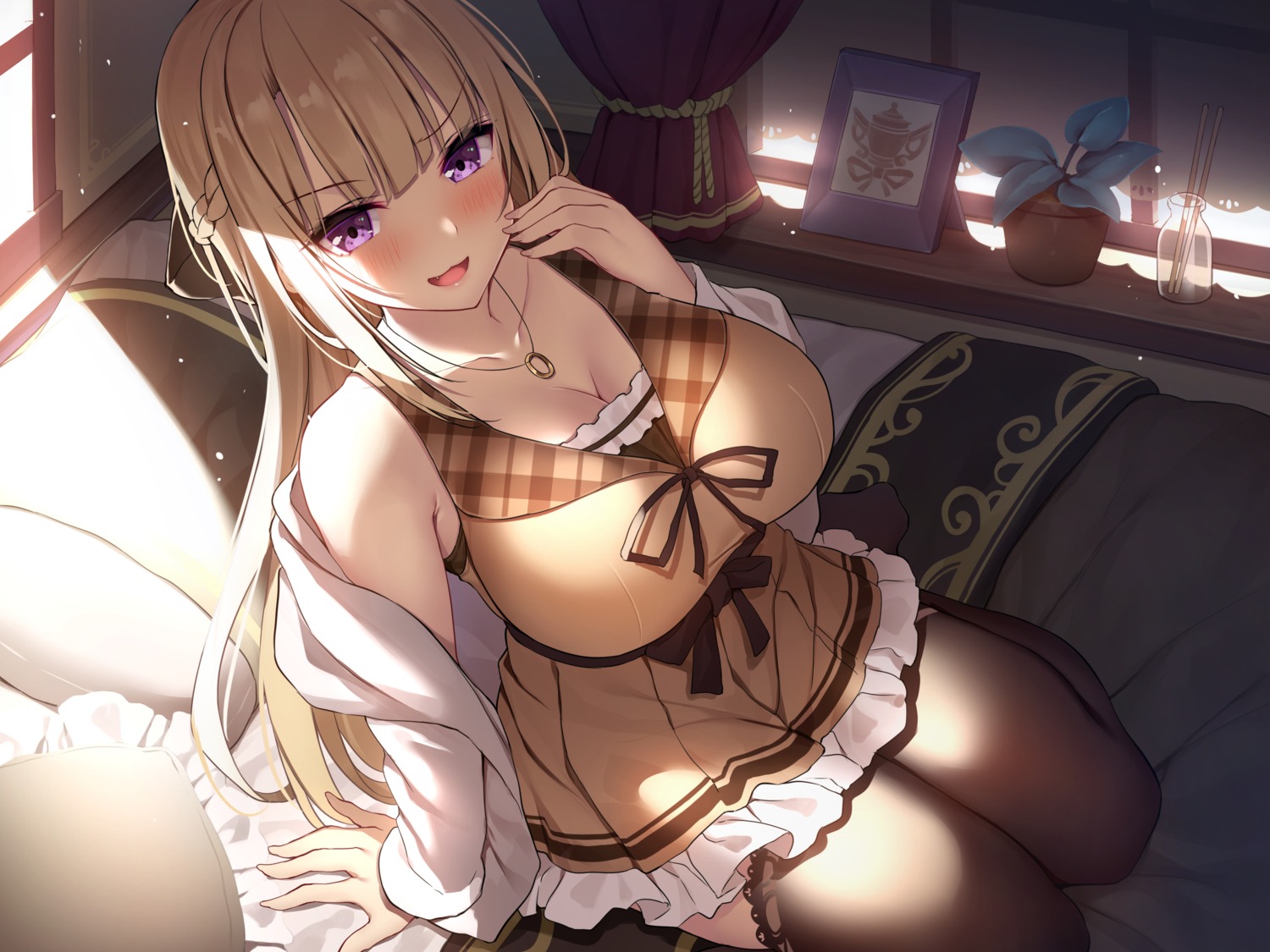 cleavage, thighhighs, xe