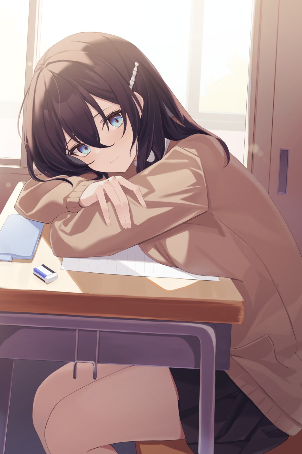 artist_revision, mizu_(lzzrwi603), seifuku, sweater