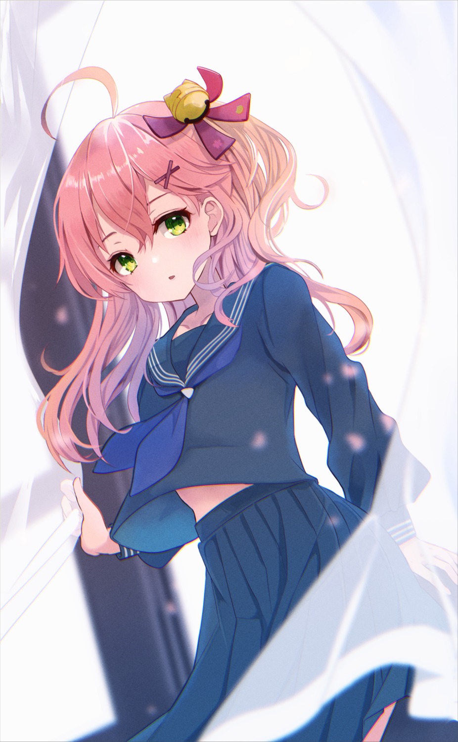 hololive, morikome_(moririce), sakura_miko, seifuku