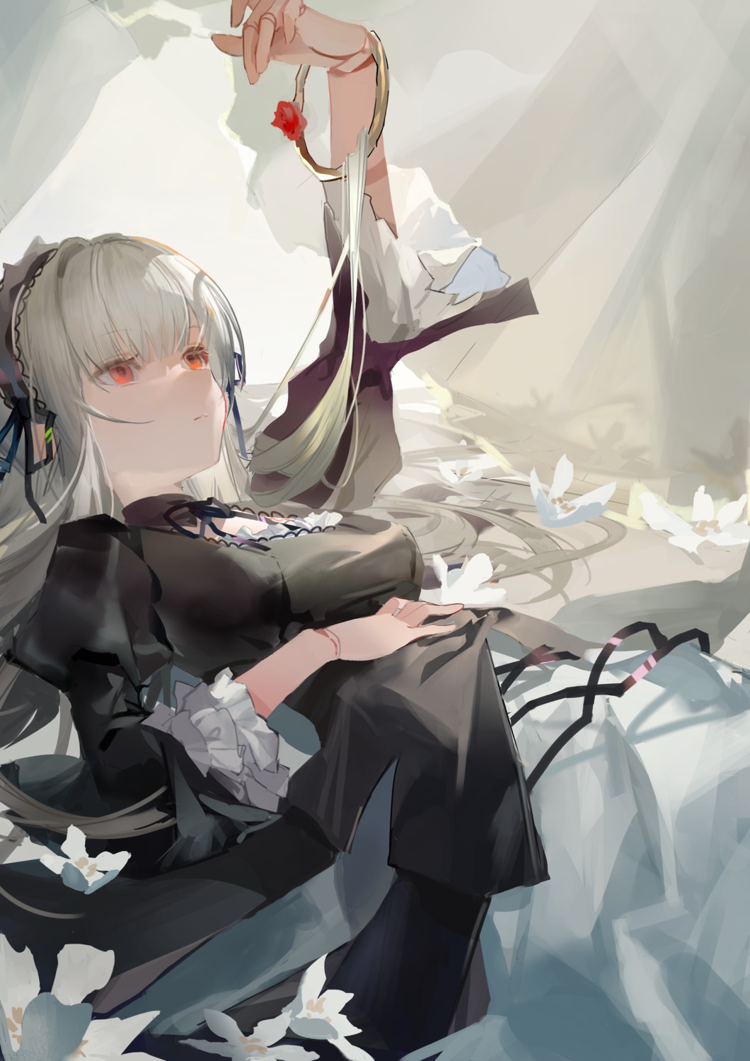 gothic_lolita, lolita_fashion, rozen_maiden, suigintou, you_zhaqi