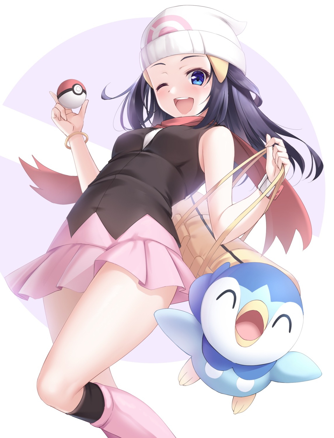 hikari_(pokemon), naoki_(endofcentury102), pokemon, pokemon_bdsp, pokemon_dppt