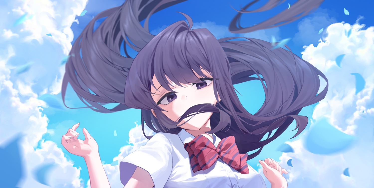 komi-san_wa_komyushou_desu., komi_shouko, mansu_(user_pnmp4287), seifuku