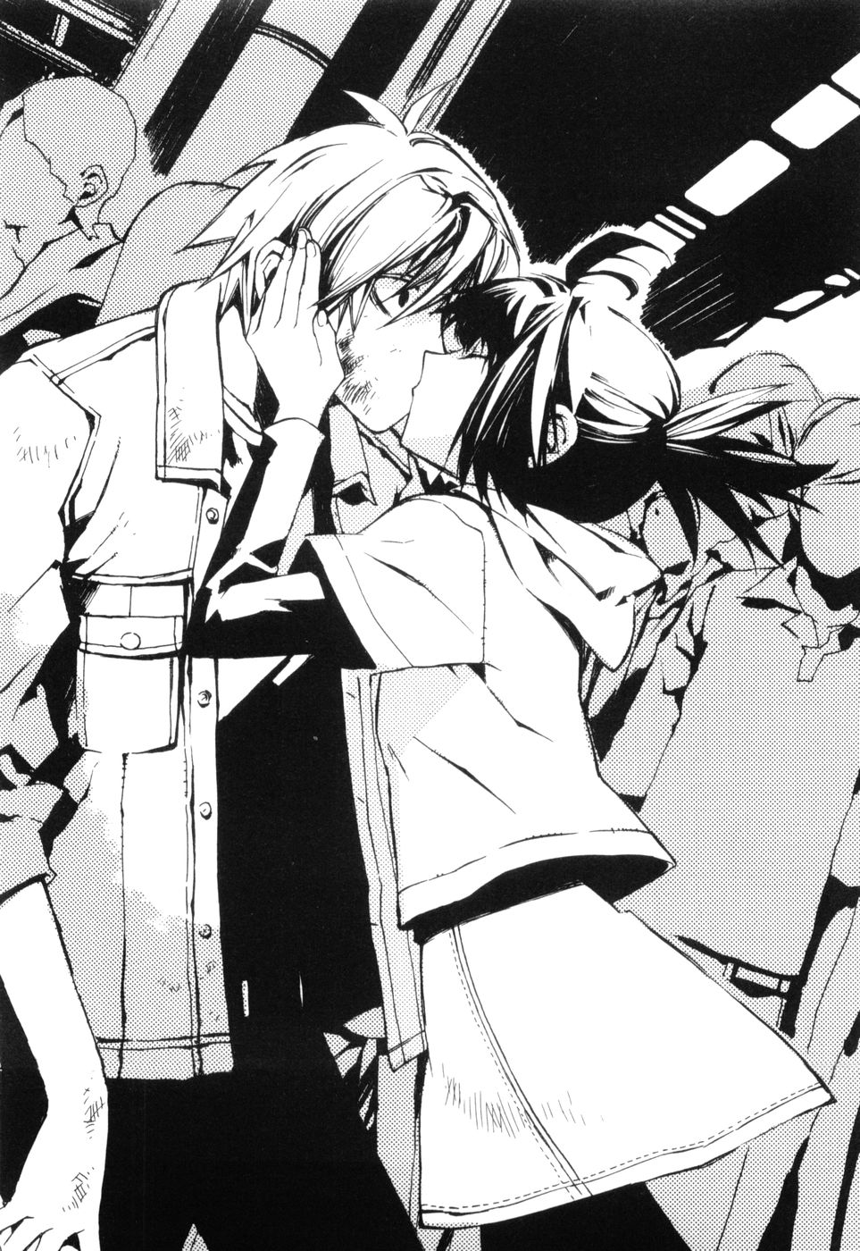 denpa_teki_na_kanojo, juuzawa_juu, monochrome, ochibana_hikaru, yamamoto_yamato
