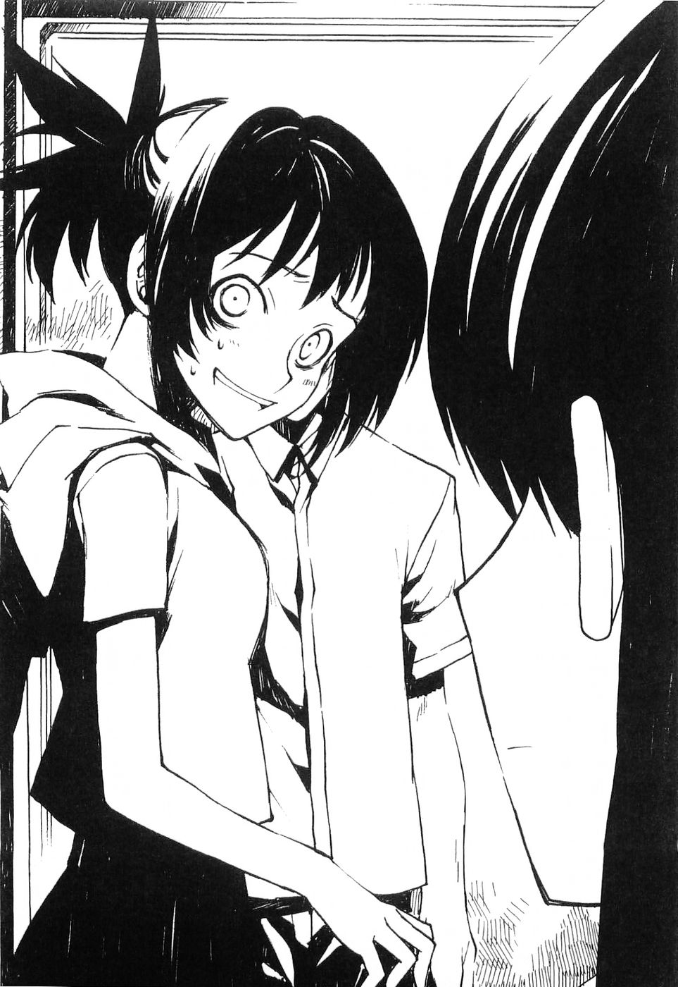 denpa_teki_na_kanojo, juuzawa_juu, monochrome, ochibana_ame, ochibana_hikaru, yamamoto_yamato