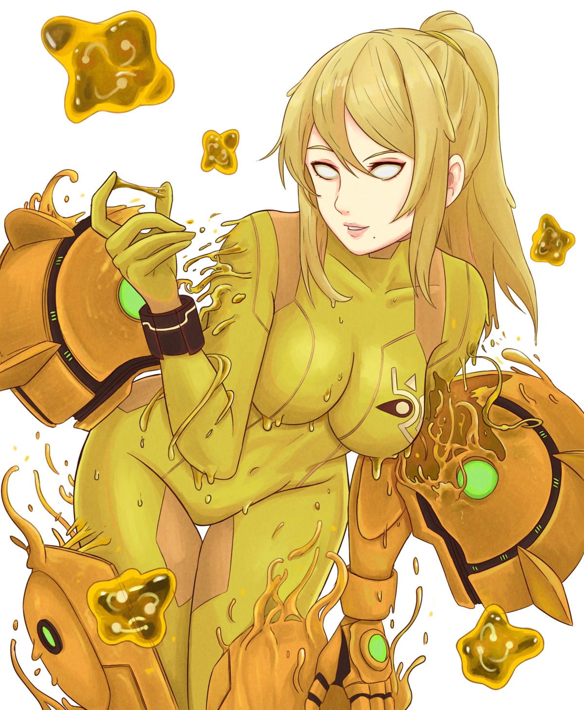 armor, bodysuit, metroid, metroid_fusion, sa-x, samus_aran, truejekart