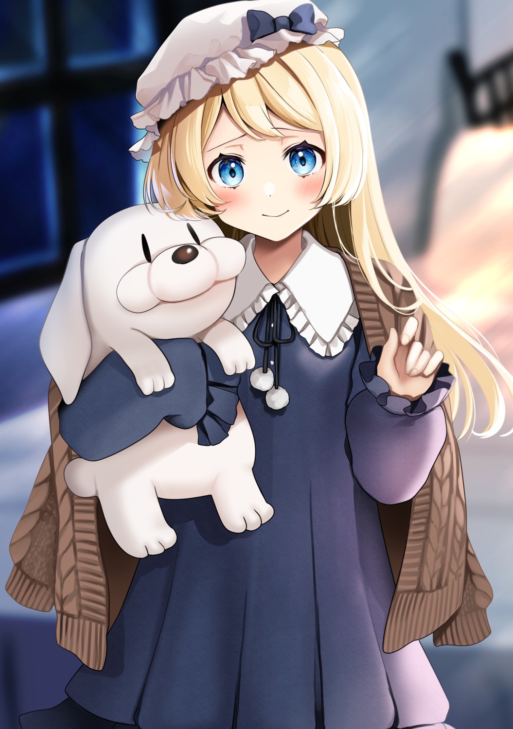 dress, jervis_(kancolle), kantai_collection, sweater, yunamaro