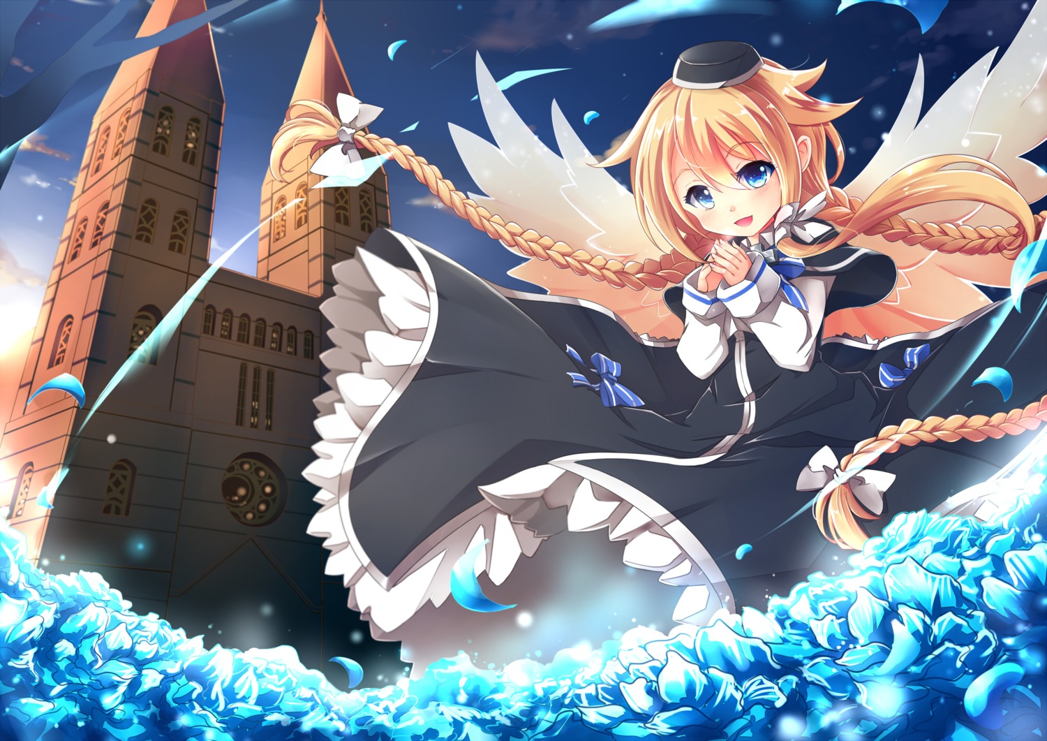 aata1007, magi_in_wanchin_basilica, skirt_lift, wings