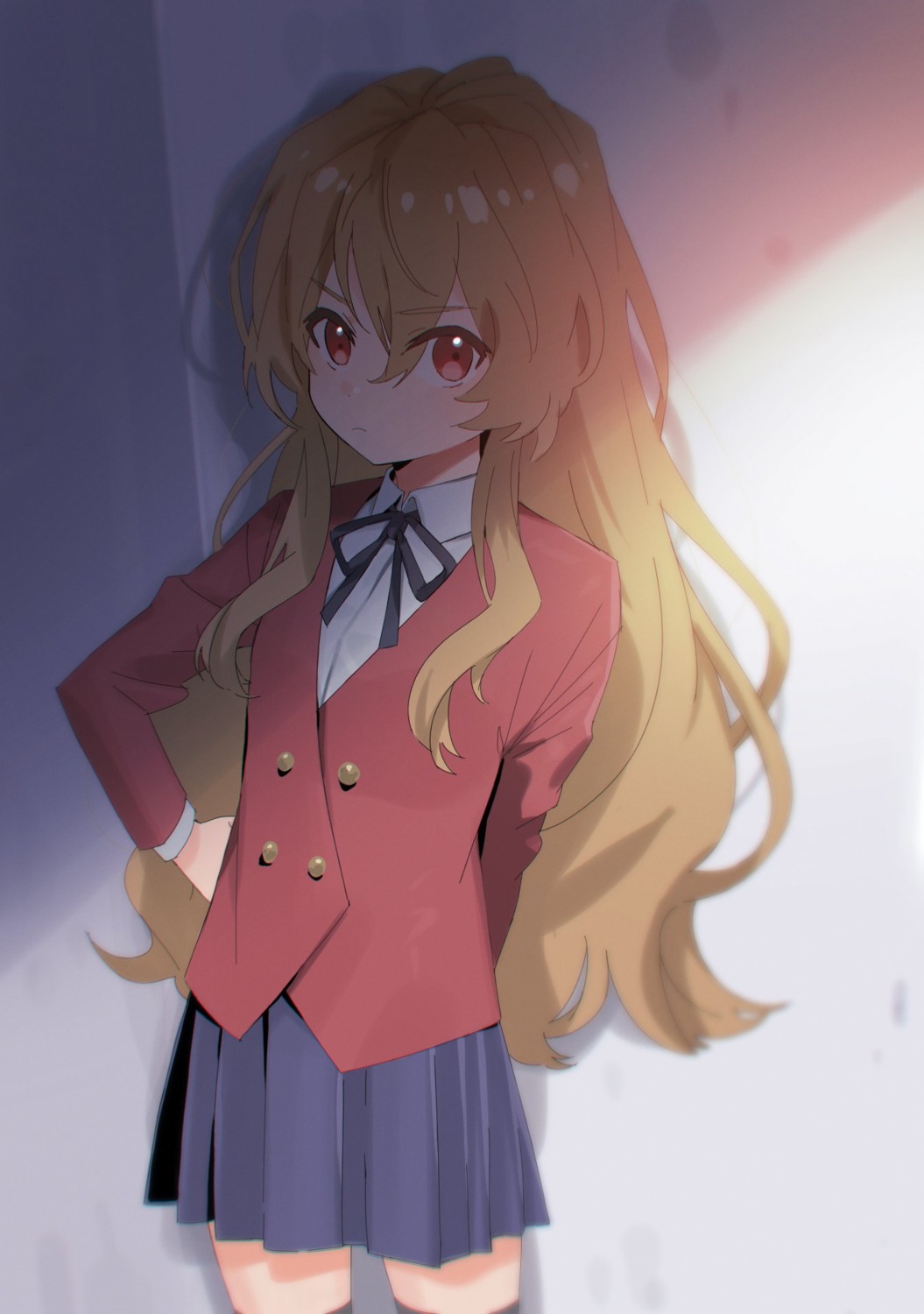 aisaka_taiga, nshi00, seifuku, thighhighs, toradora!