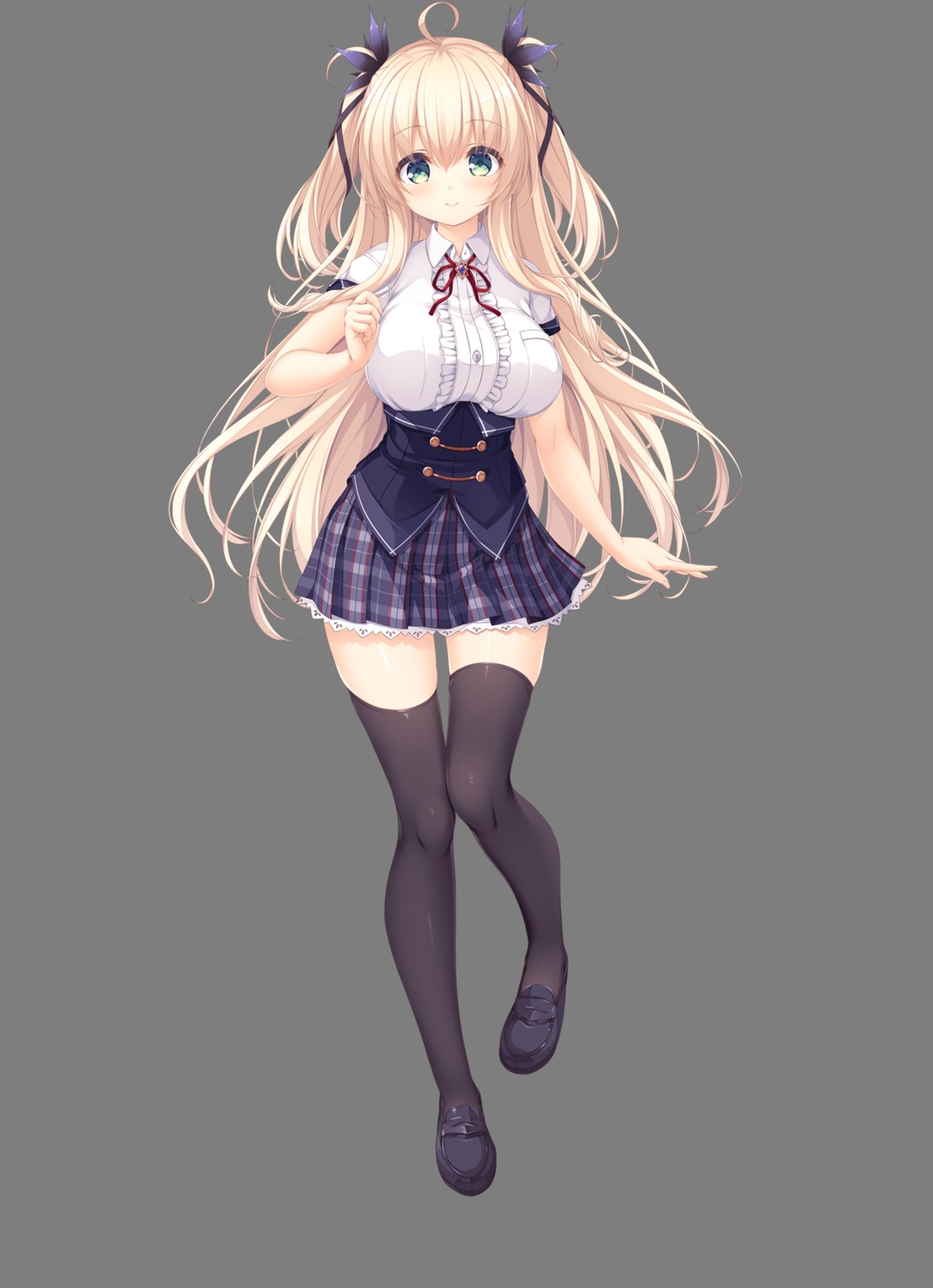 mikagami_mamizu, mikuriya_ren, seifuku, thighhighs, transparent_png, unless_terminalia, whirlpool