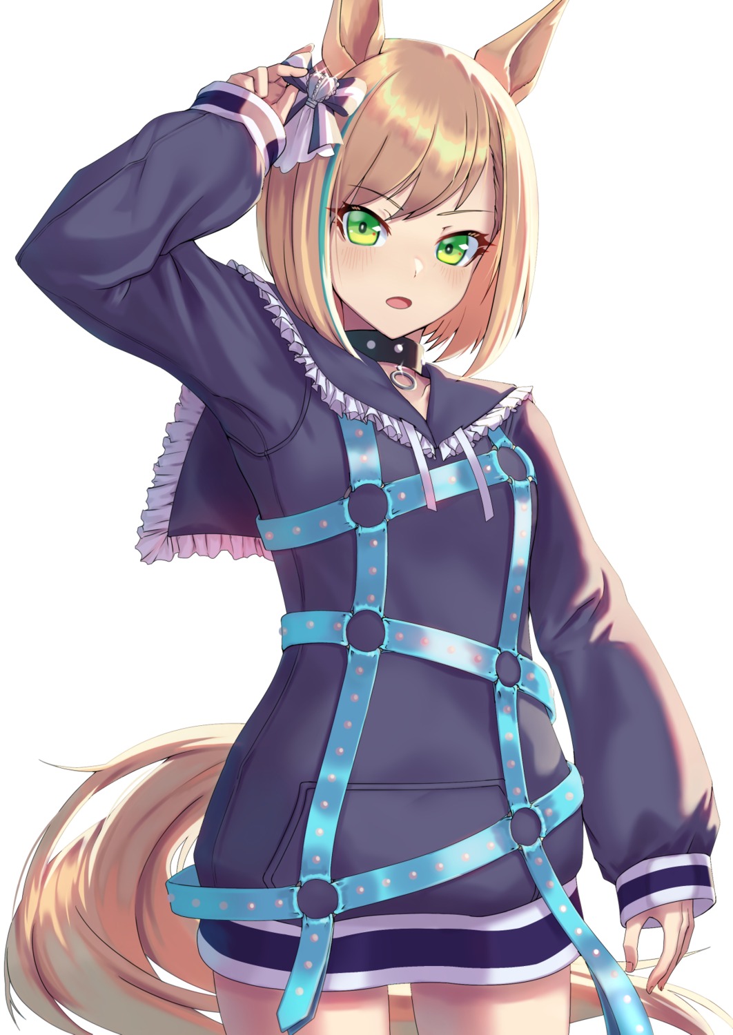 animal_ears, little_cocon_(umamusume), tail, tks_(526tks), uma_musume_pretty_derby, uniform